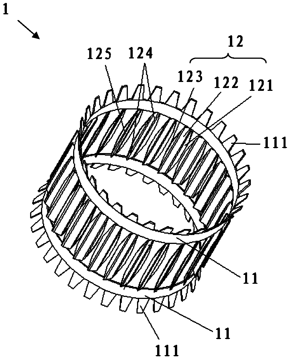 Leaf spring and electric connector