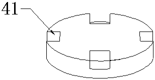 Postoperative poking and suturing device for laparoscopic surgery