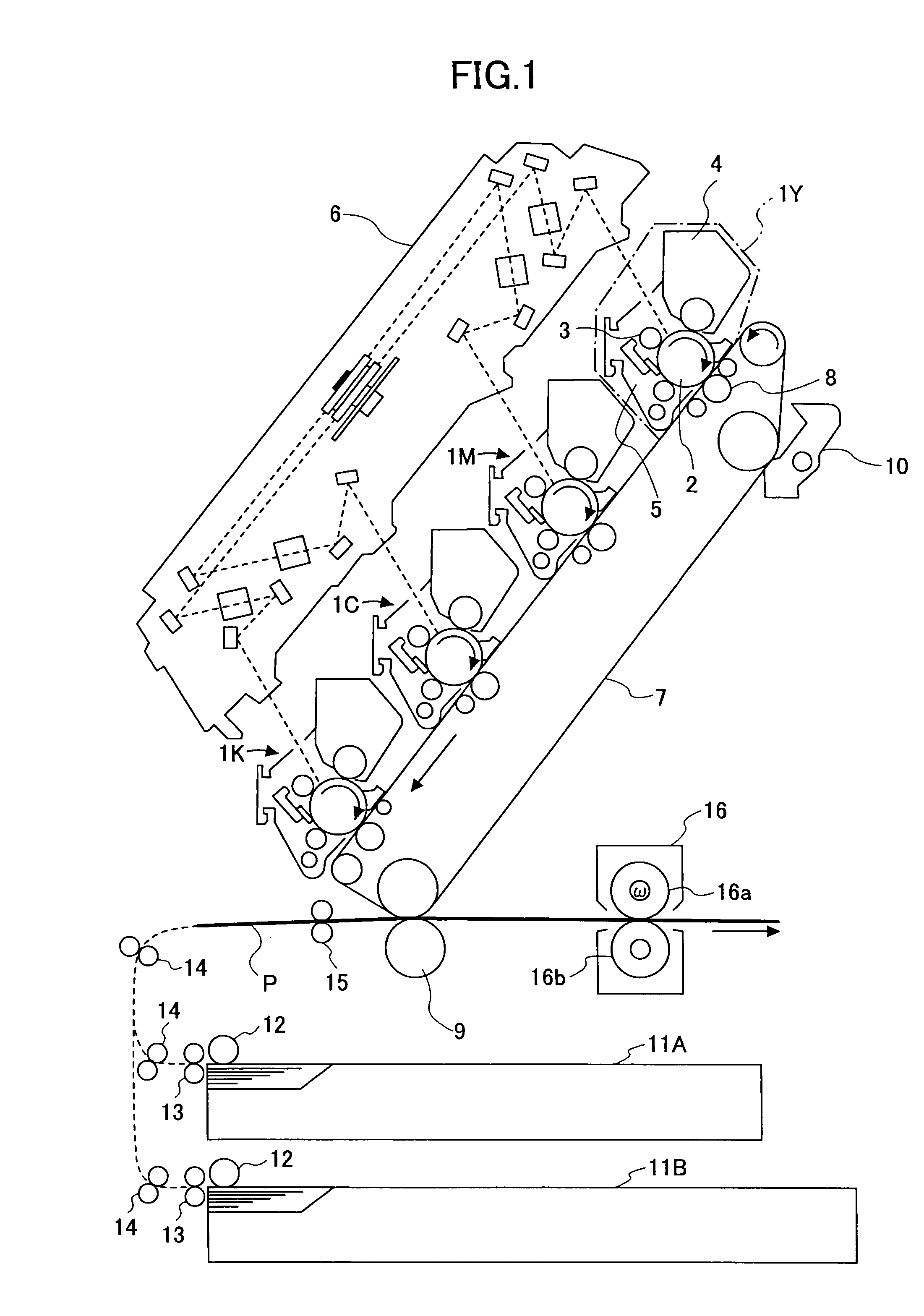 Image developing method, image developing device, and image forming device