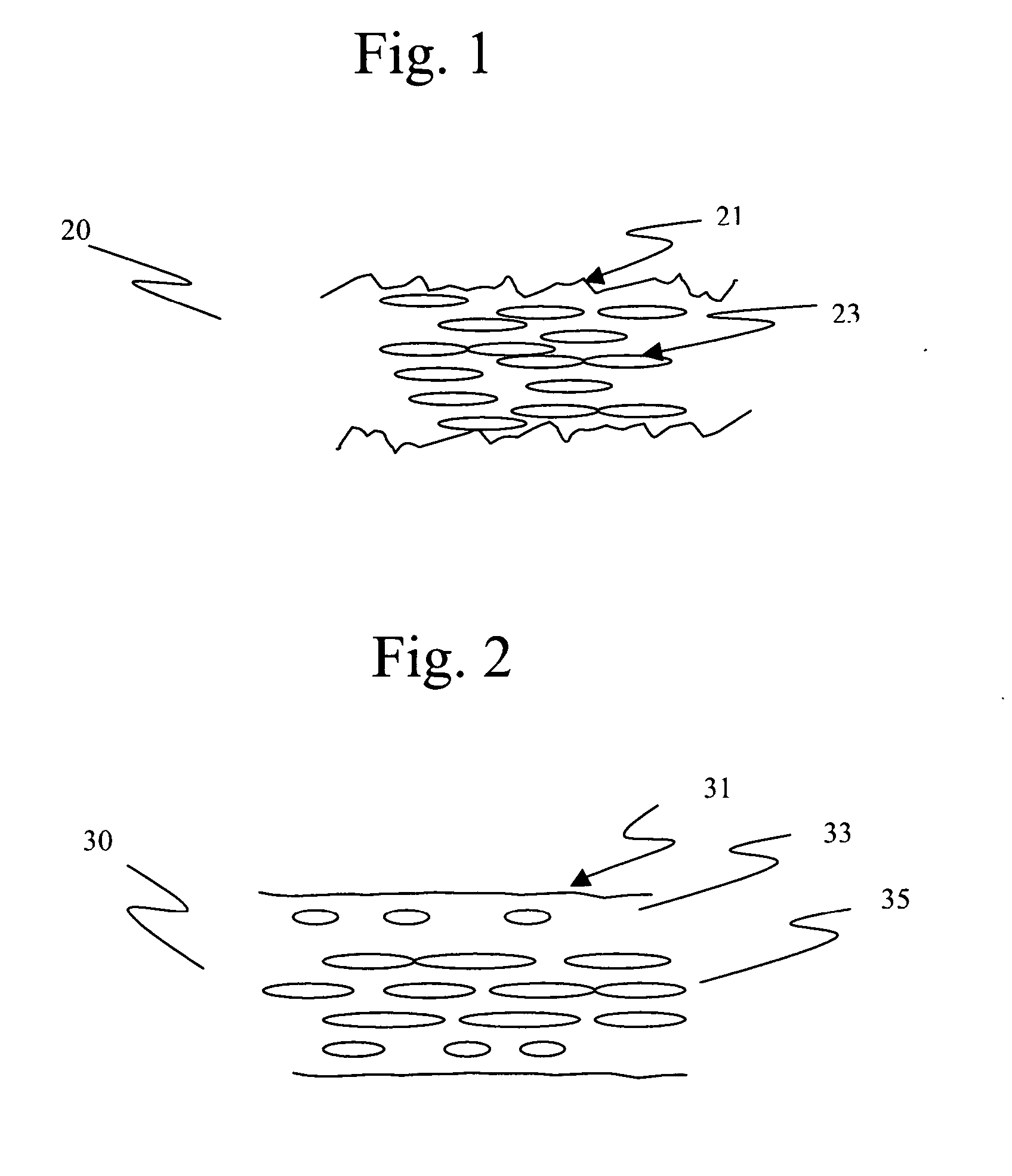 Foam core imaging element with gradient density core