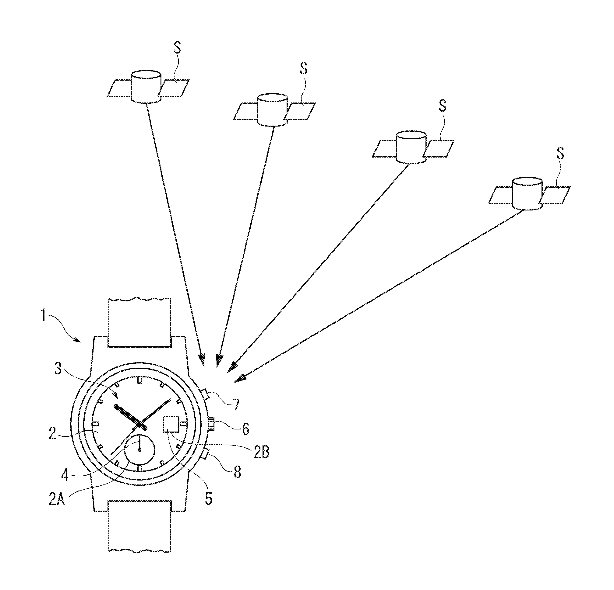 Electronic Timepiece and Control Method of Electronic Timepiece