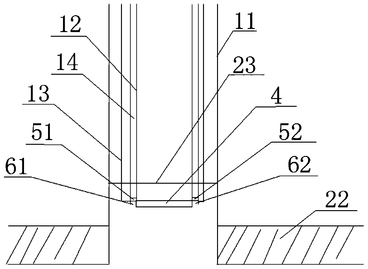 Antifreeze method for deep water well in tundra and antifreeze deep water well