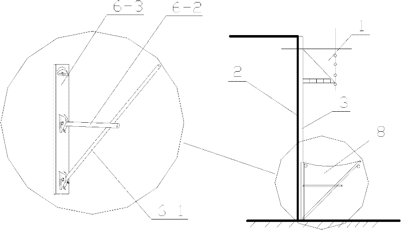 Construction method of safe flat net positioned on periphery of building