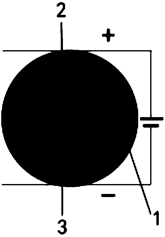 Colored quantum dot photoluminescence material based on microcapsule electrophoresis as well as luminescence method and application thereof