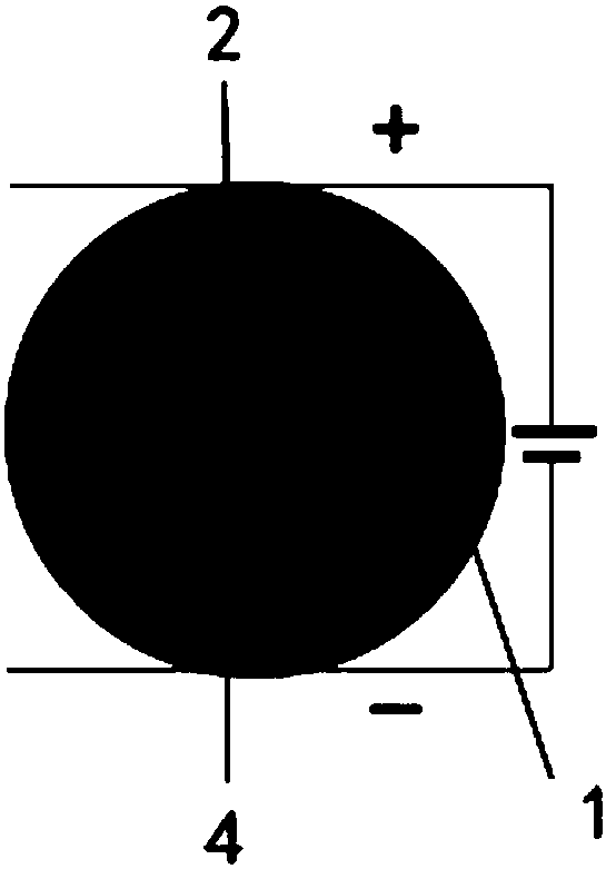 Colored quantum dot photoluminescence material based on microcapsule electrophoresis as well as luminescence method and application thereof