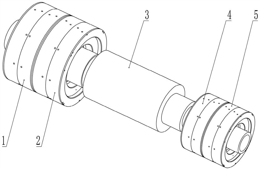 Dynamic precision adjusting device for electric spindle of high-speed machine tool