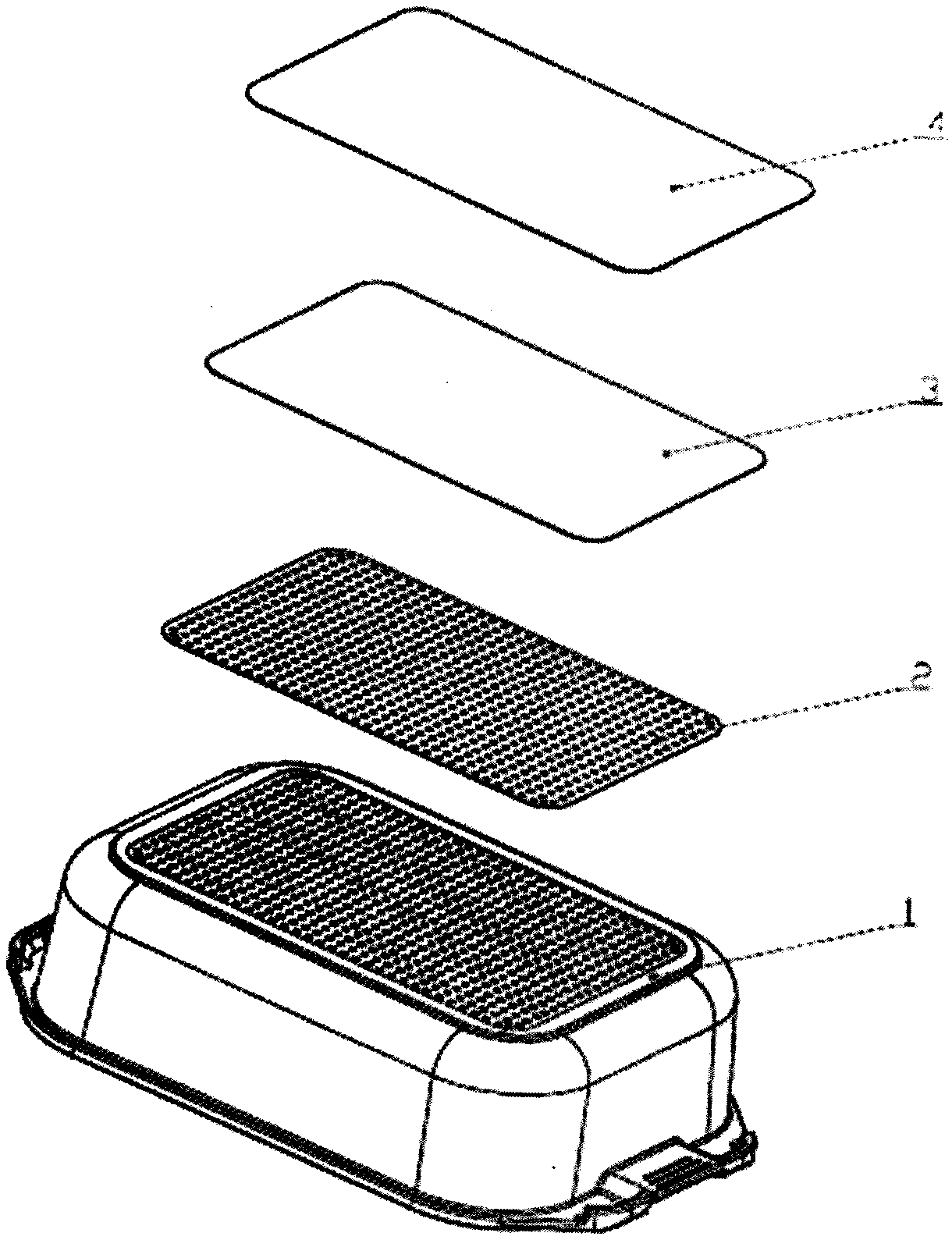 Aluminum pot and new double-bottom process thereof