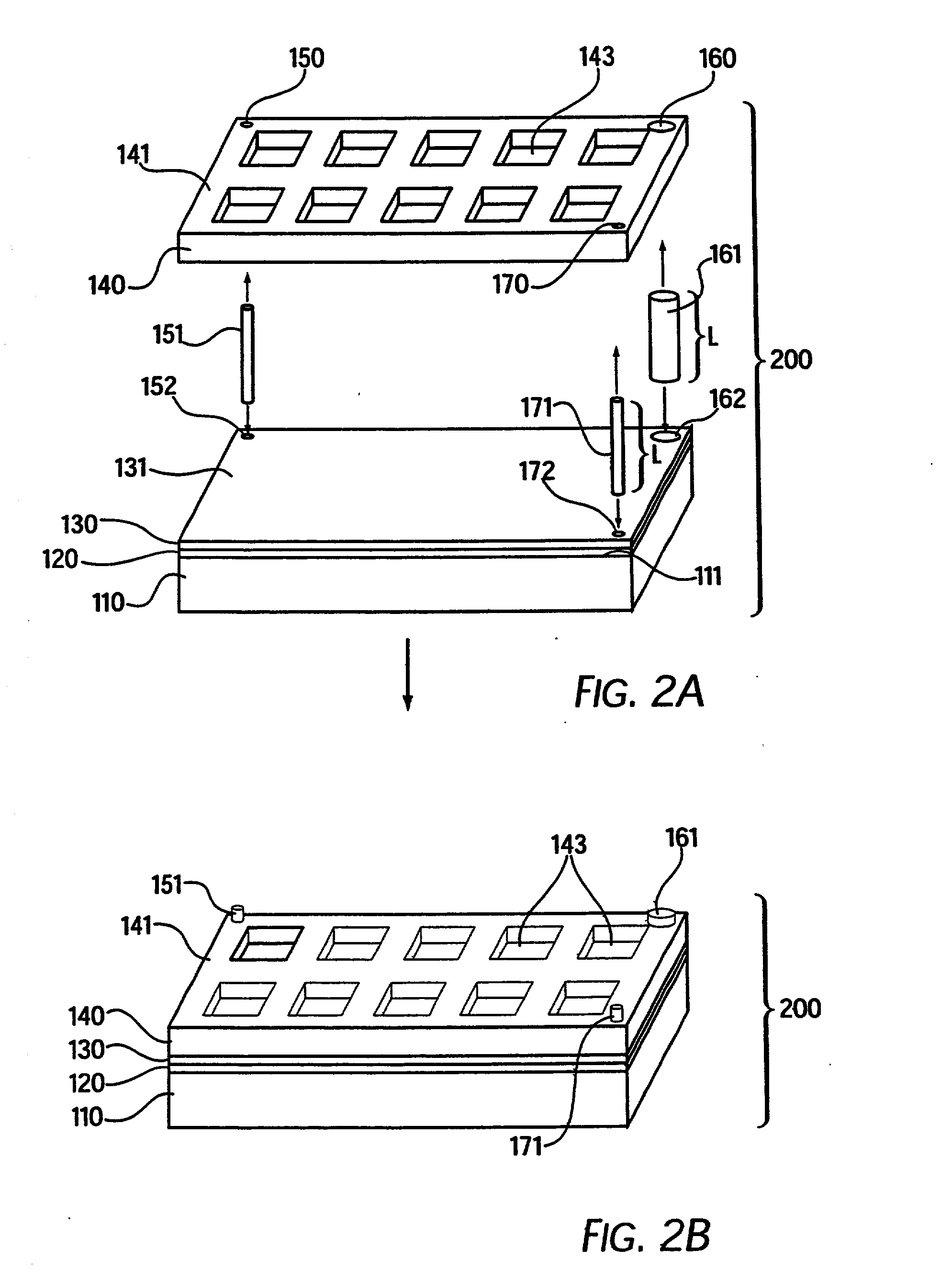 Methods of arraying biological materials using peelable and resealable devices