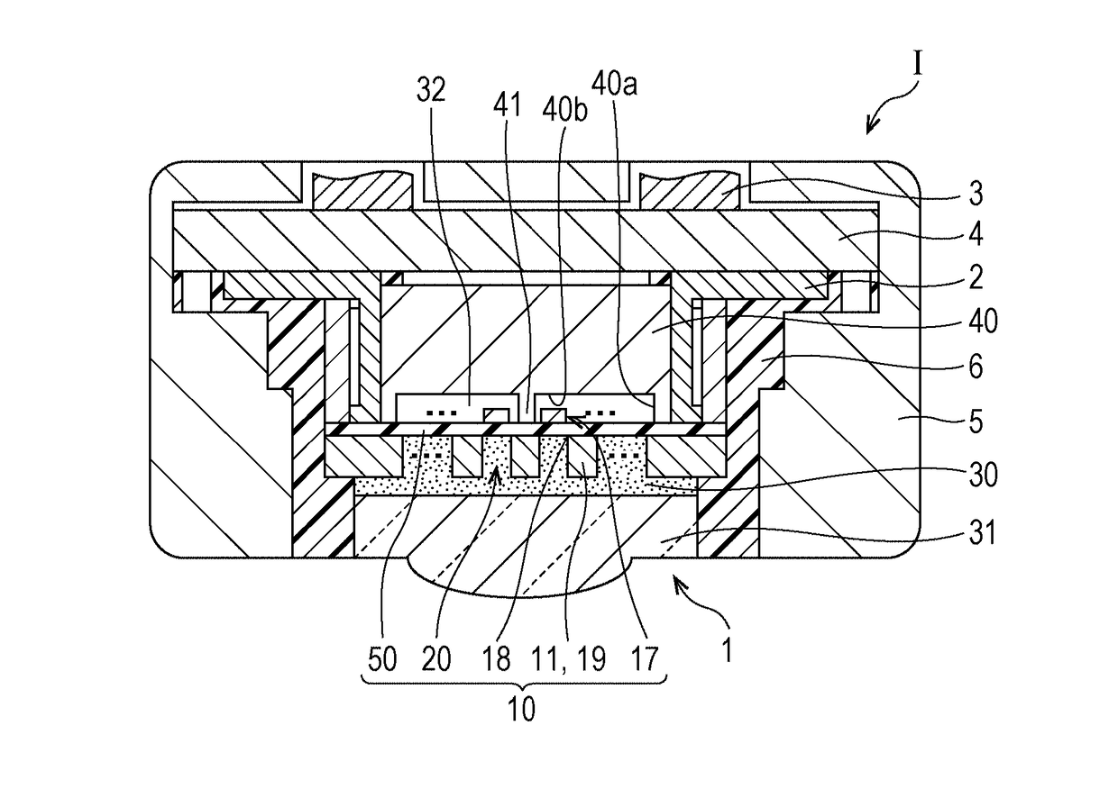 Piezoelectric sensor and piezoelectric device