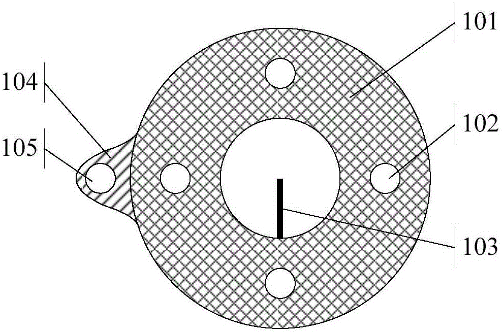 Equipotential electrode and installation method