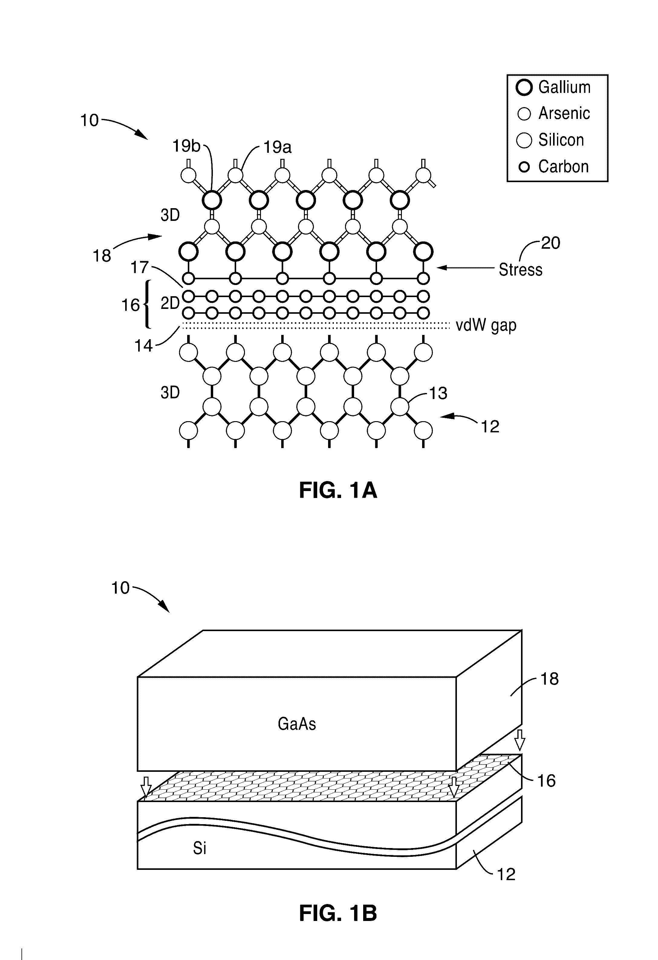 Epitaxial growth of gallium arsenide on silicon using a graphene buffer layer