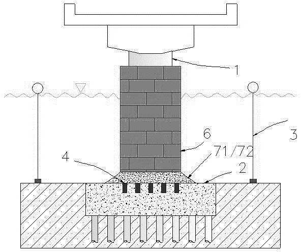 Construction method of rapid assembly of precast concrete panels to strengthen underwater structures