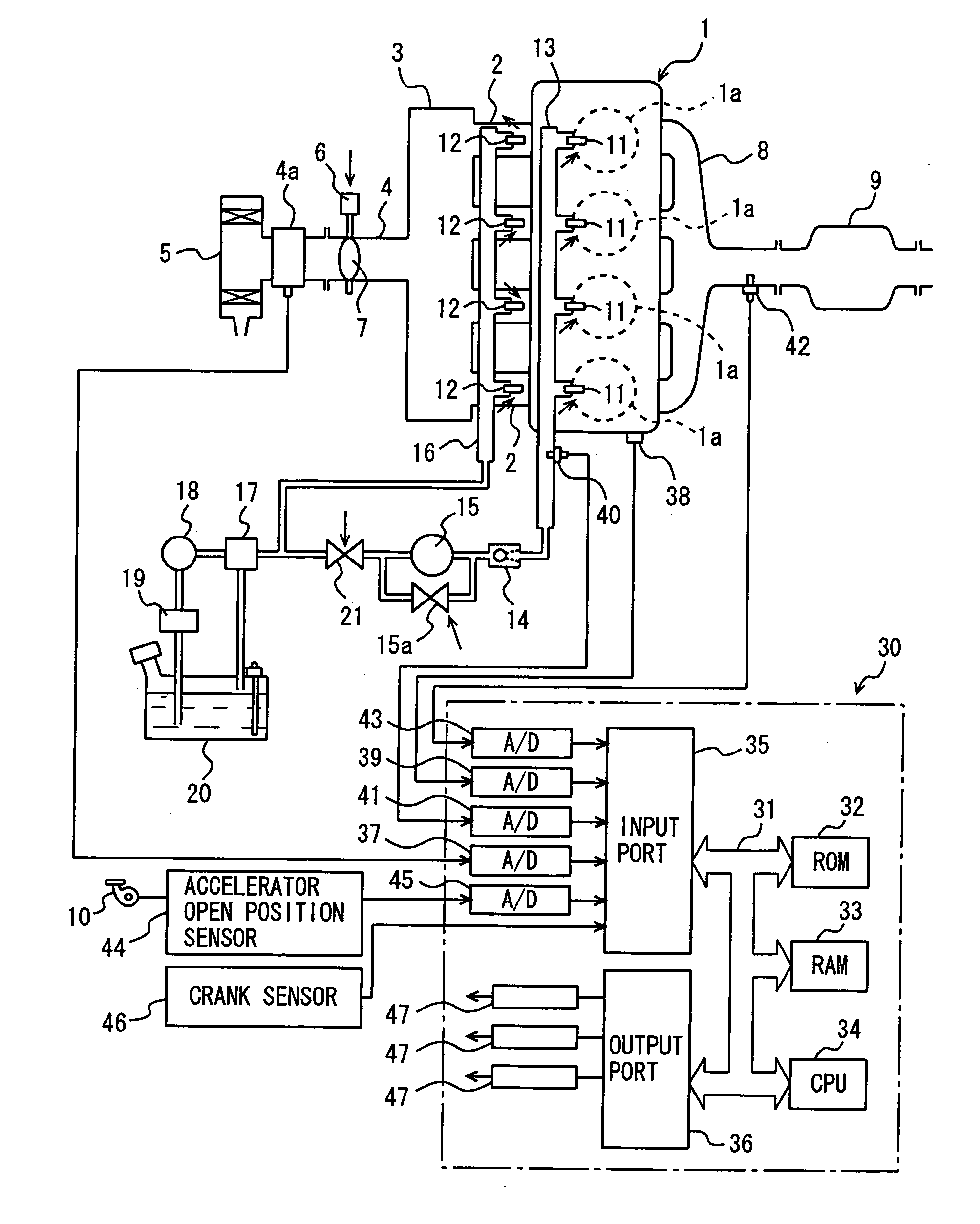 Dual injection type internal combustion engine