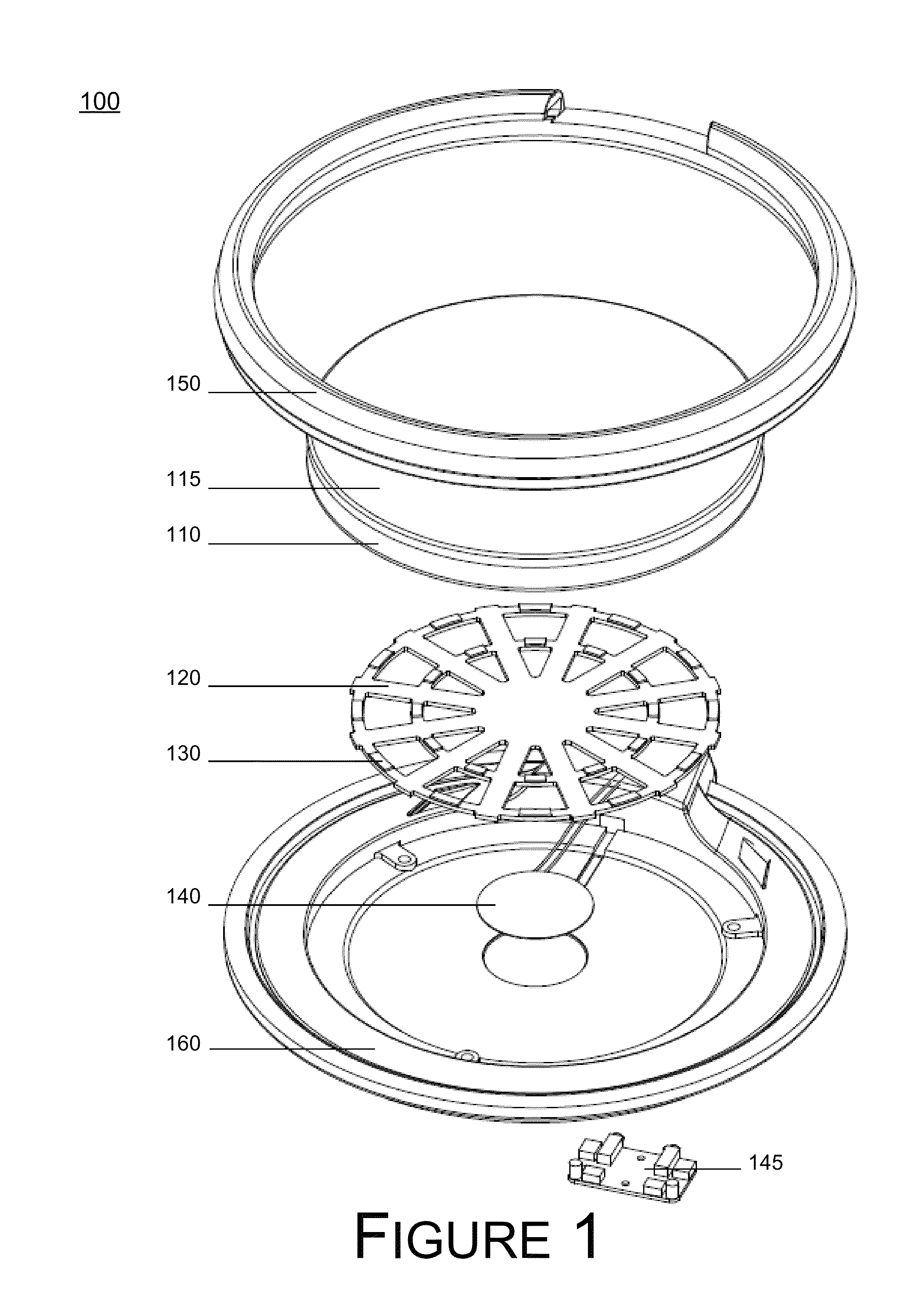 Electric drum and cymbal with spider web-like sensor