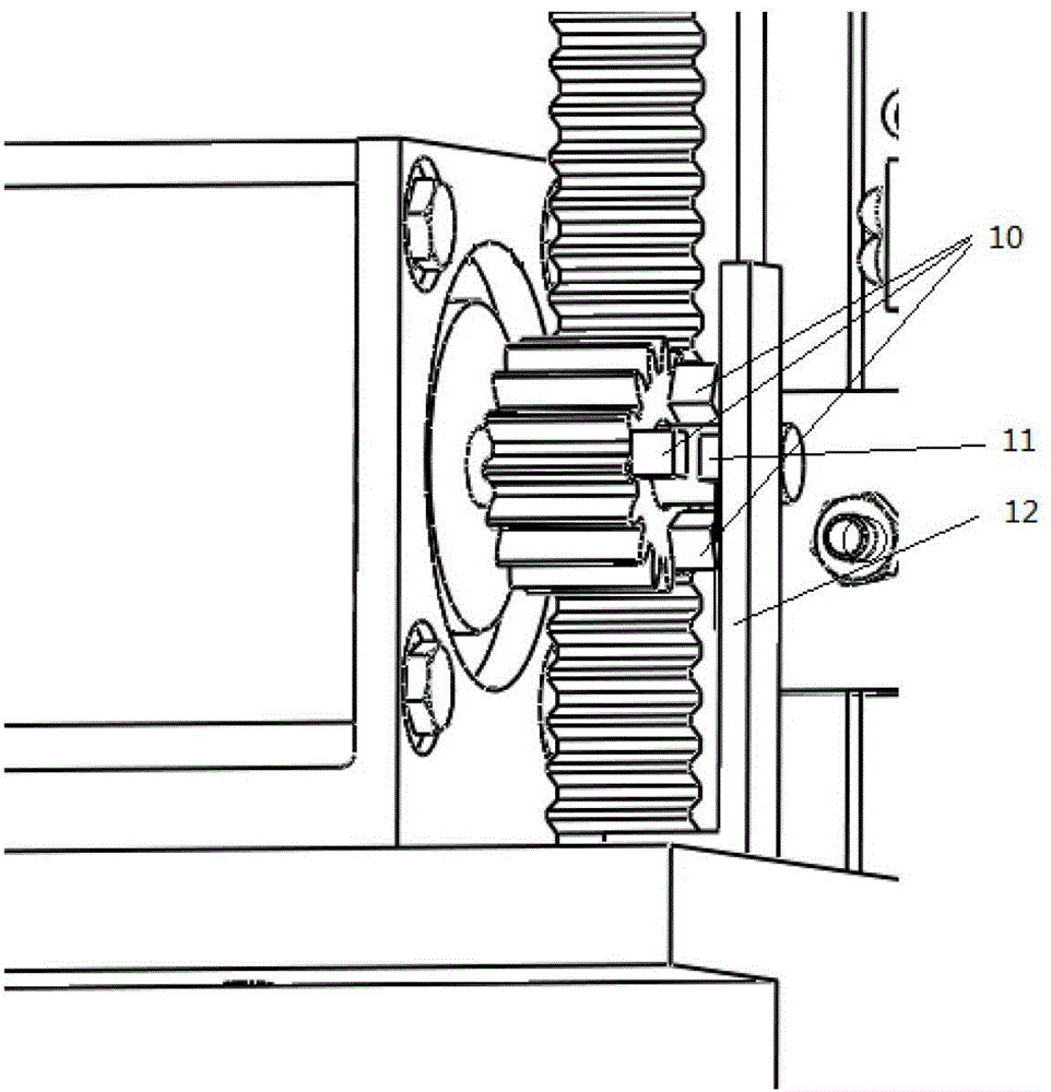 Safeguard device for charging port of electric automobile charging pile