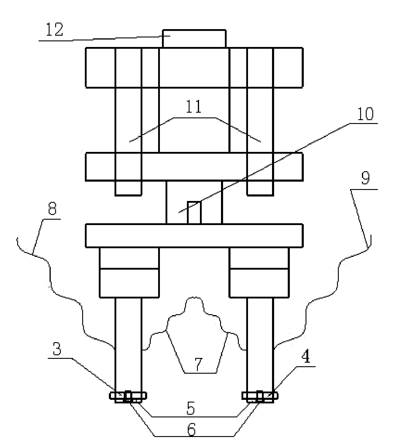 Method and device for soldering metal parts and components by adopting high-frequency induction brazing