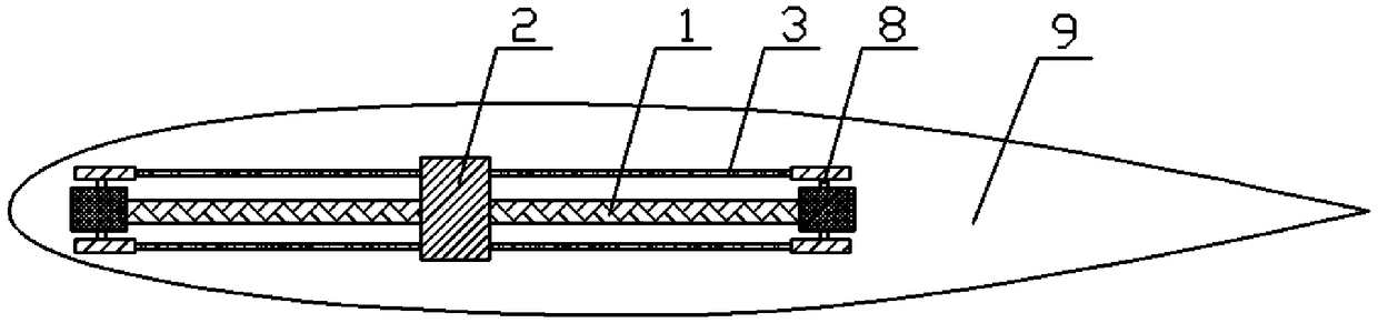 Unmanned ground effect aircraft with slide-way type adjusting device