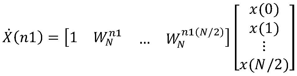 Measurement method for subsynchronous and supersynchronous phasors of power system voltage harmonic wave