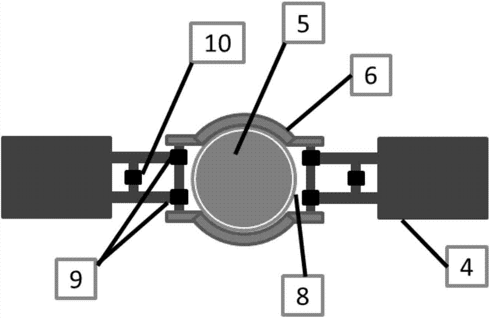 Novel stationary type wind energy and wave energy integrated power generation system