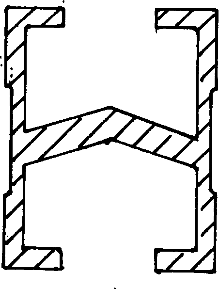 Method for producing pure copper high precision semi hollow section bar