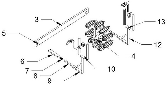 A floating box type breakwater structure with a double-tube floating power generation device