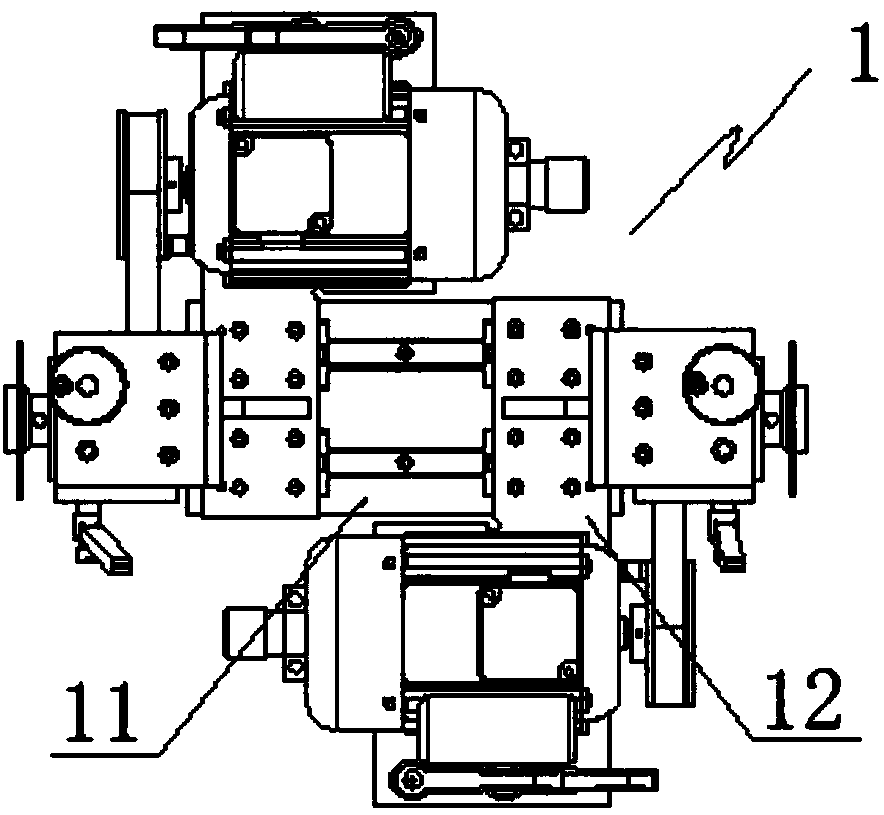 Full-automatic glasses machining glue frame machine