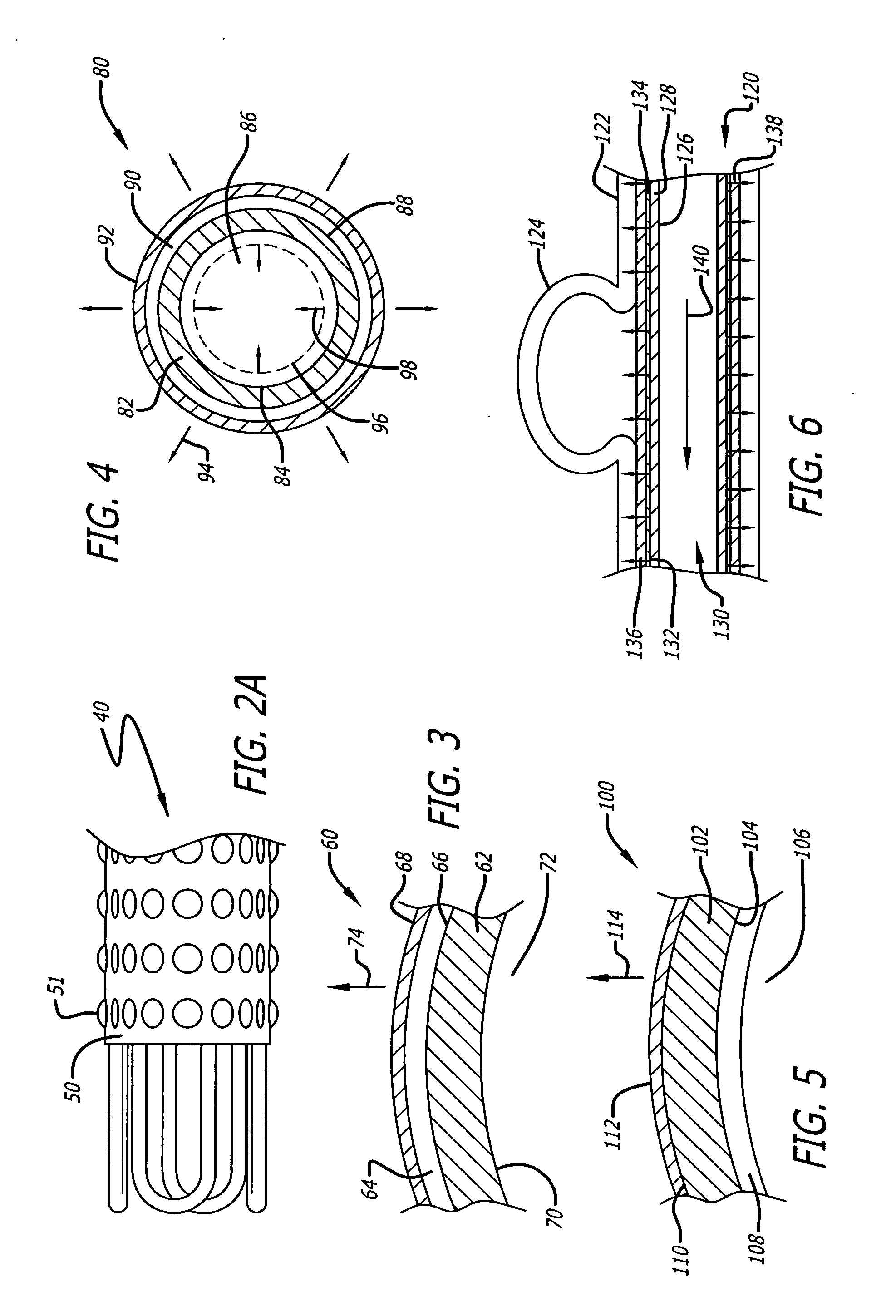 Semi-directional drug delivering stents