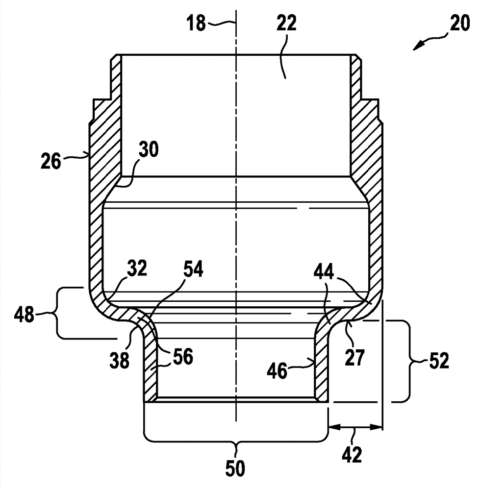 Membrane for combustion chamber pressure sensor