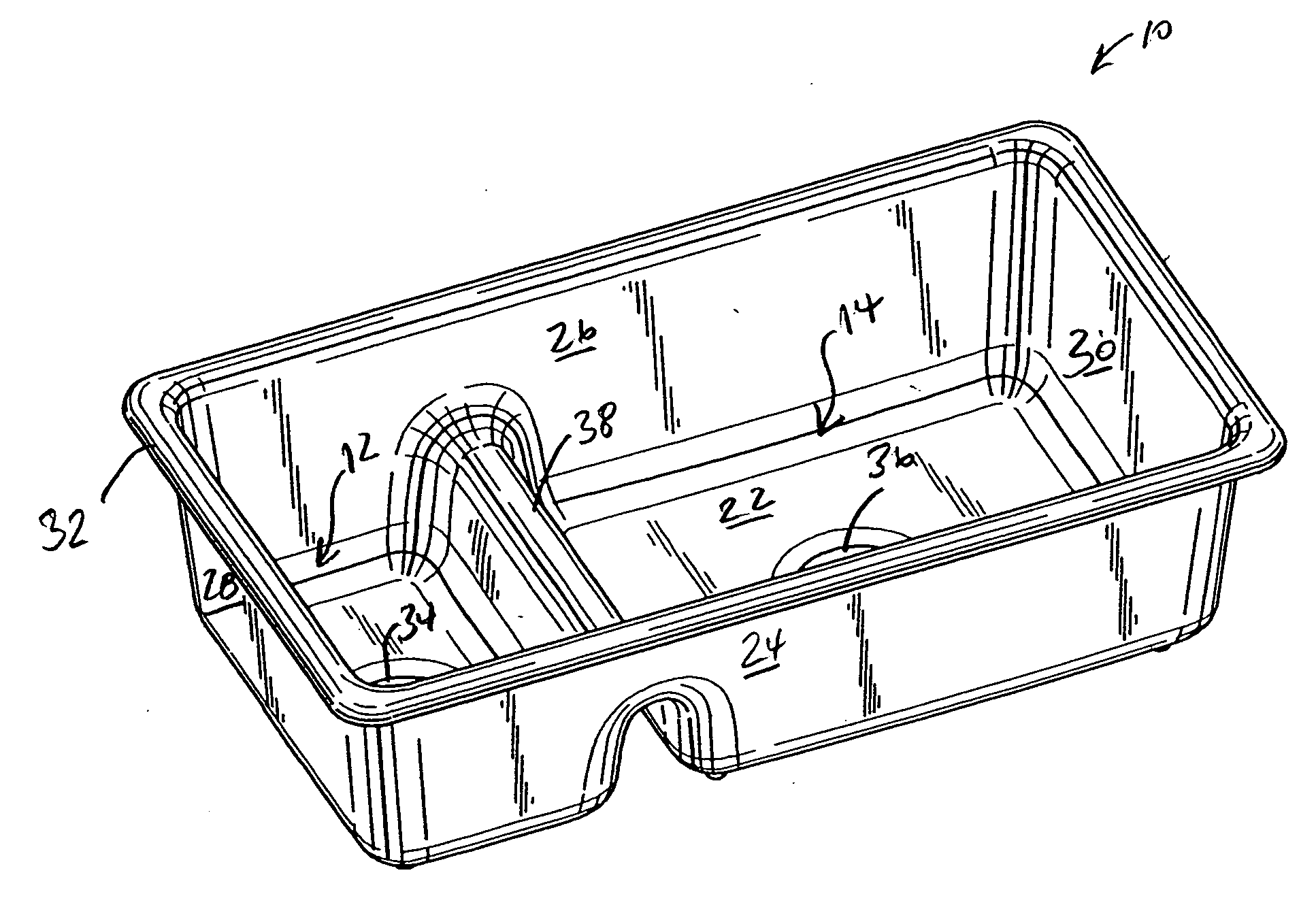 Dual capacity sink