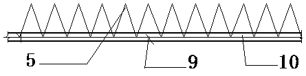 A method of secondary lining construction without formwork for tunnels using laminated slab technology