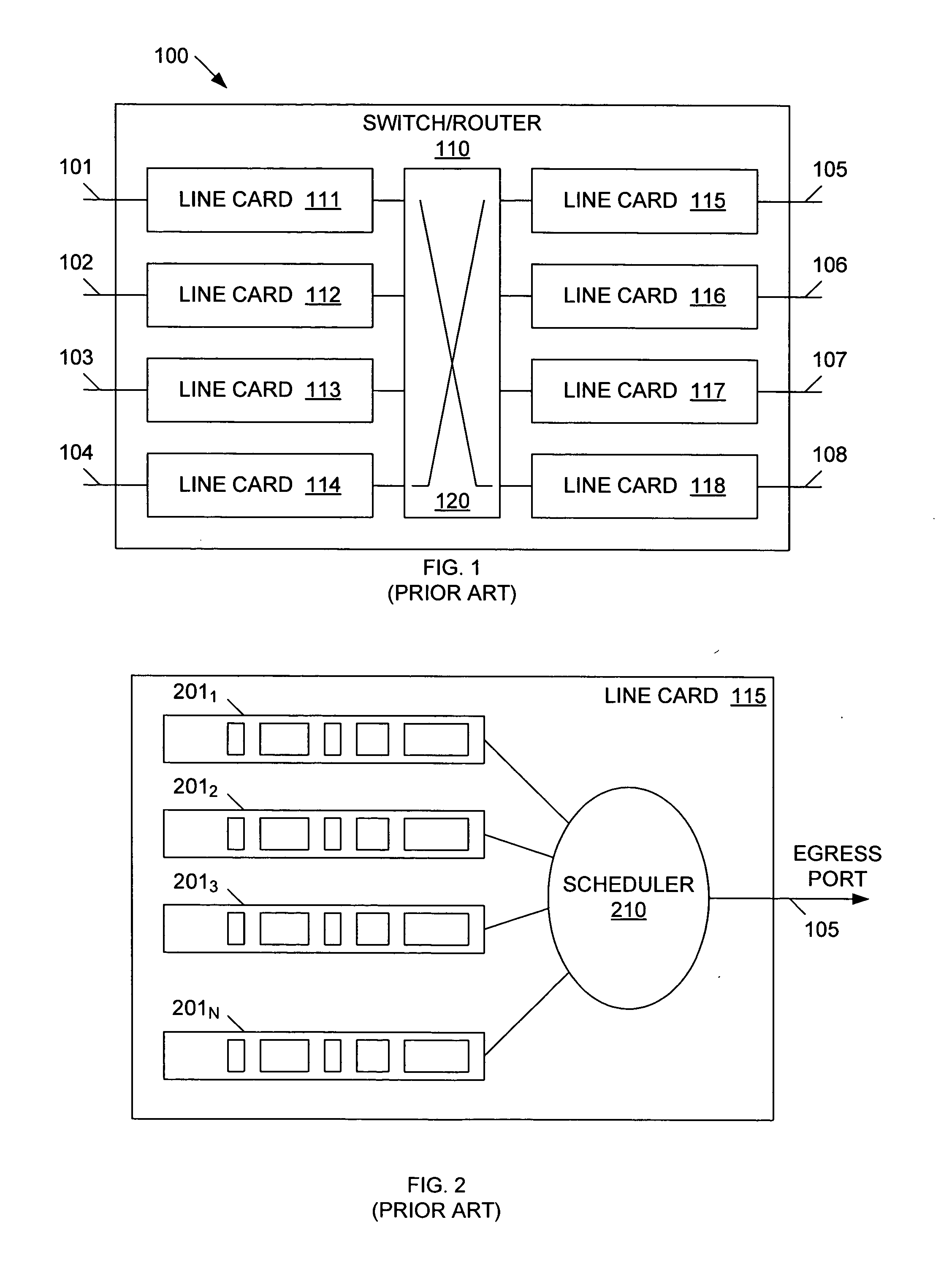 Method of performing weighted round-robin queue scheduling using a dynamic link list and structure for implementing same