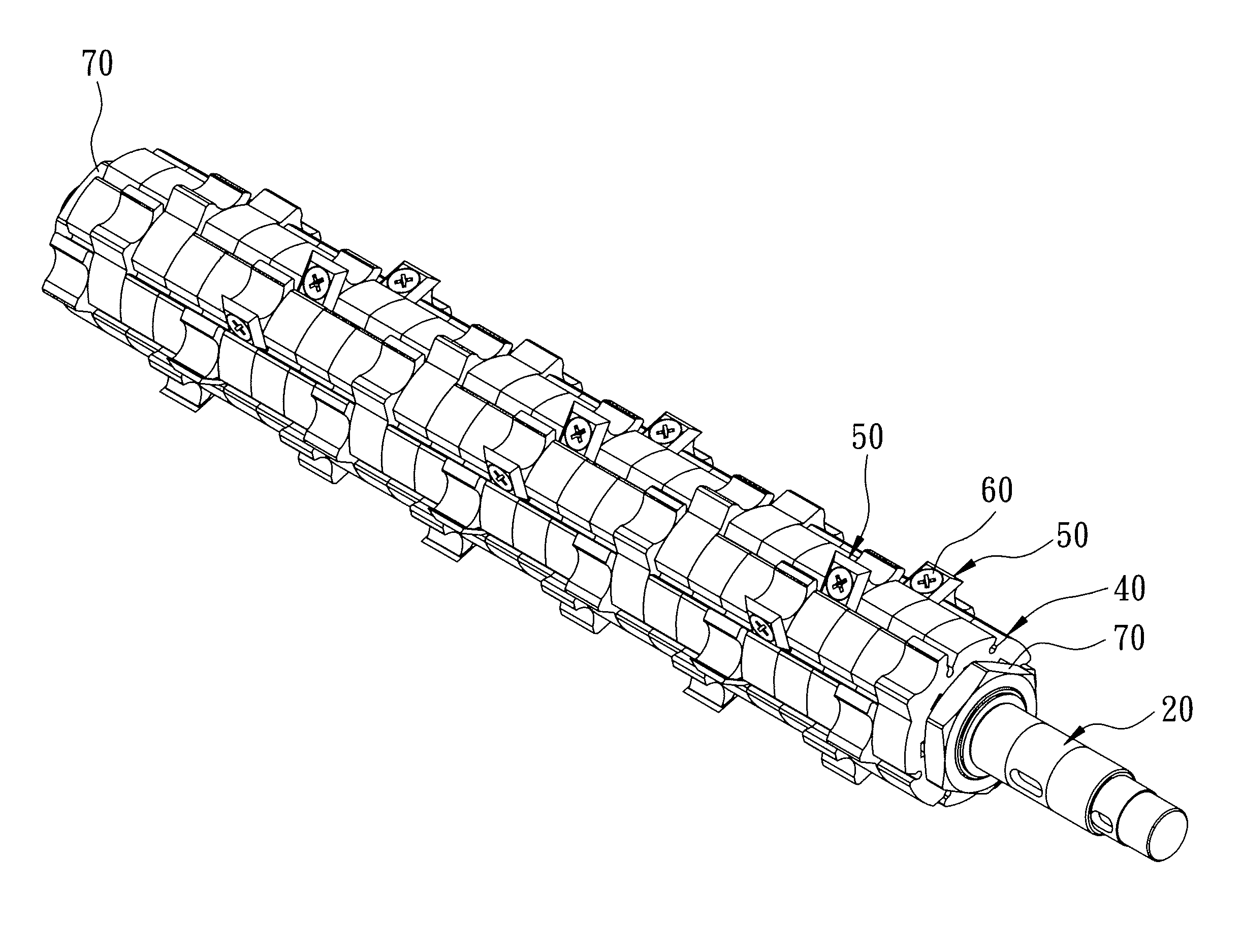 Cutter head assembly for a wood planing machine