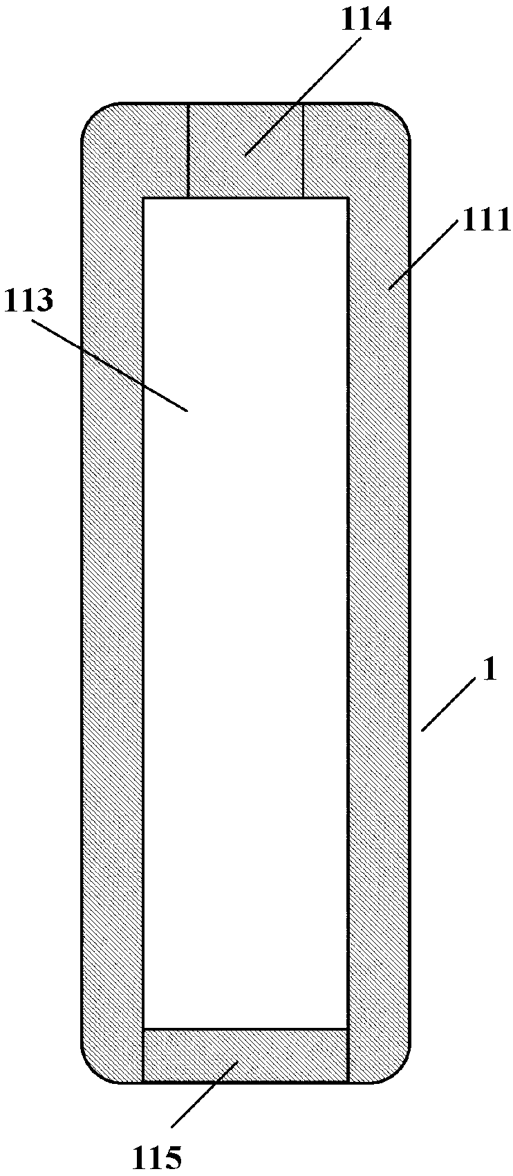 Internal contact type capacitive voltage divider for GIS