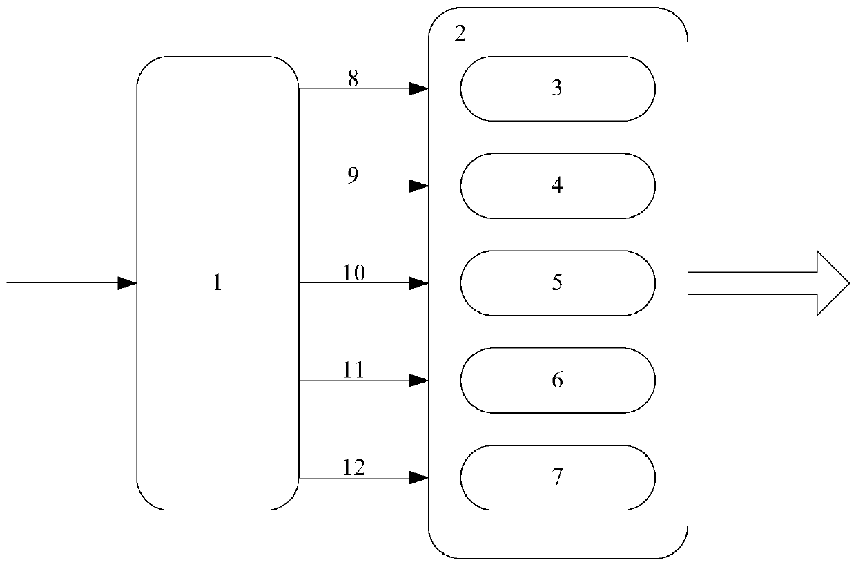 Test vector generation and detection system and method for multi-type test sequence