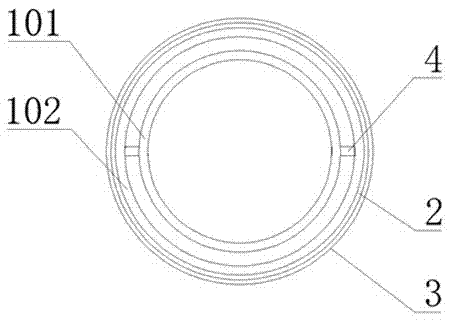 Thermal-insulation prefabricated direct-buried pipe