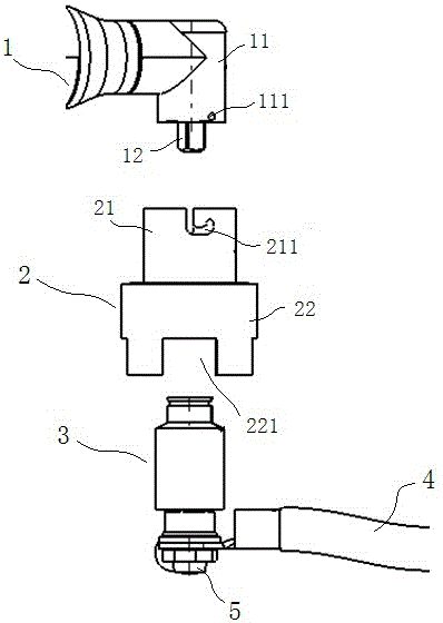 Installing anti-rotating locating tool and method for automobile wire harness bonding iron terminal