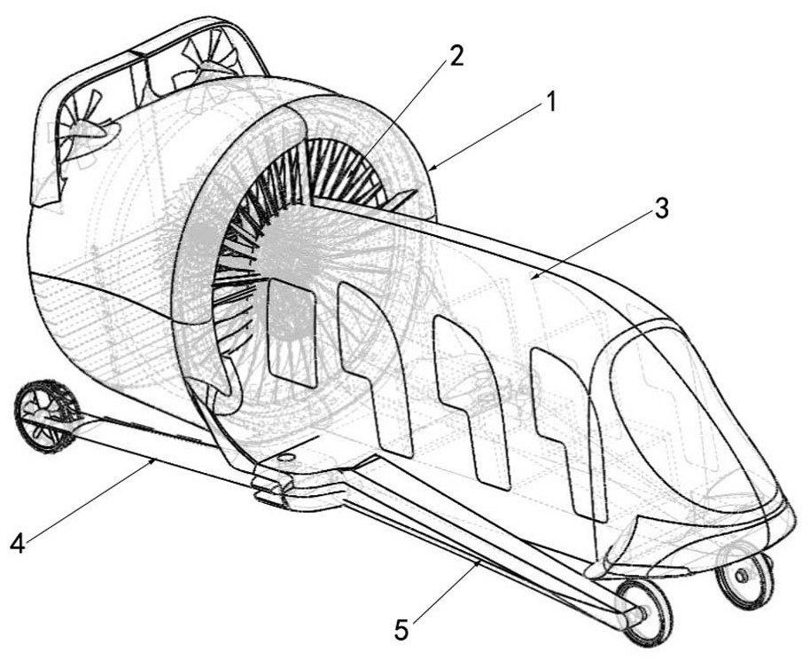 EVTOL flying vehicle capable of folding and unfolding wings and suspending