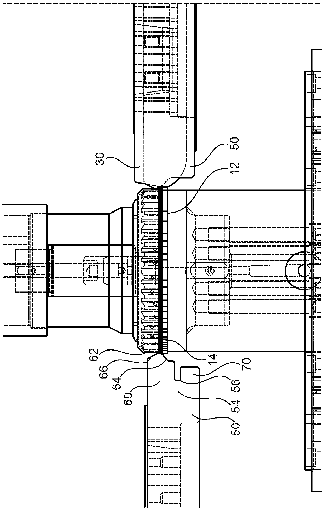 Method and device for producing deformable parts