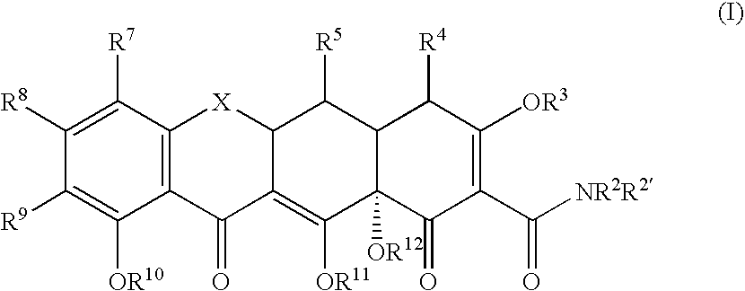 Substituted tetracycline compounds as antifungal agents