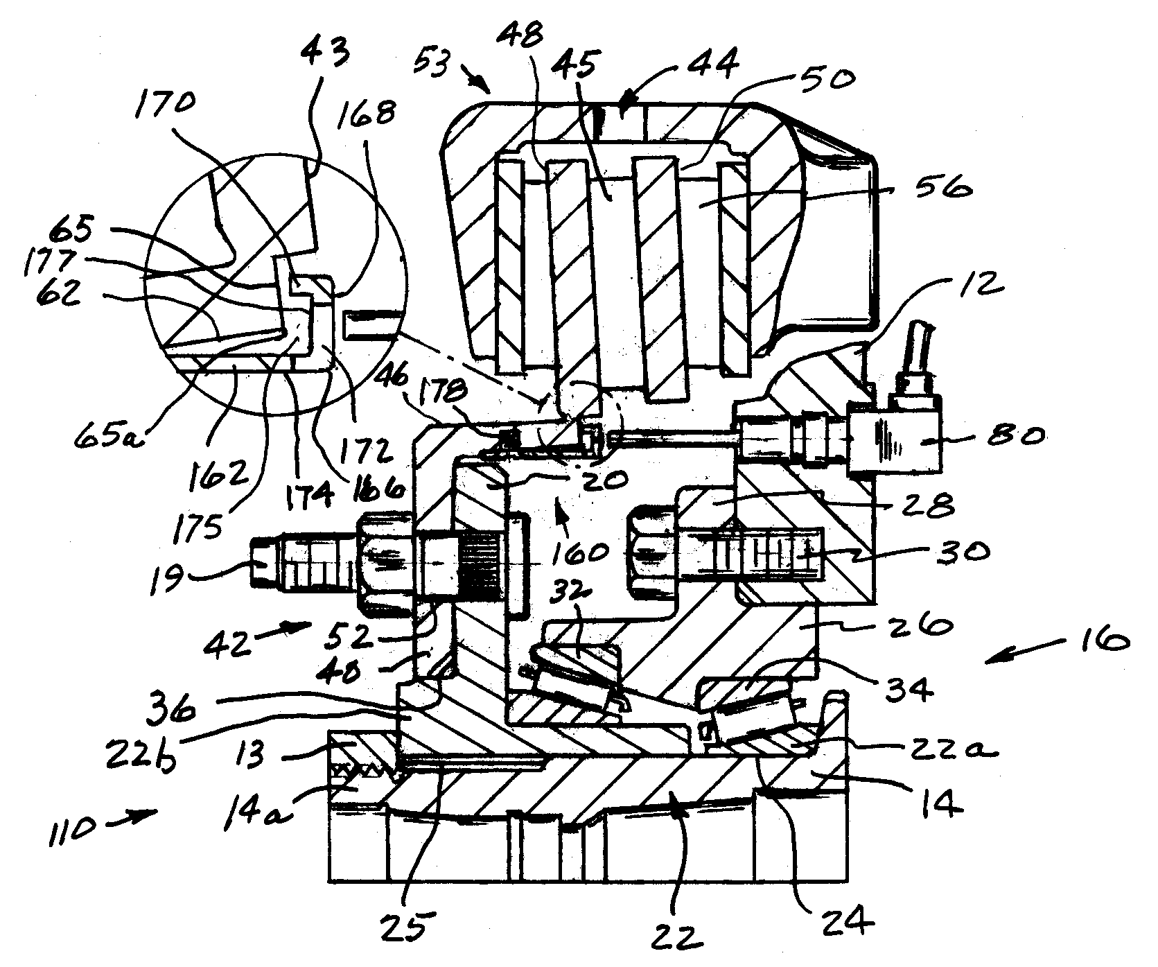 Rotor and exciter ring