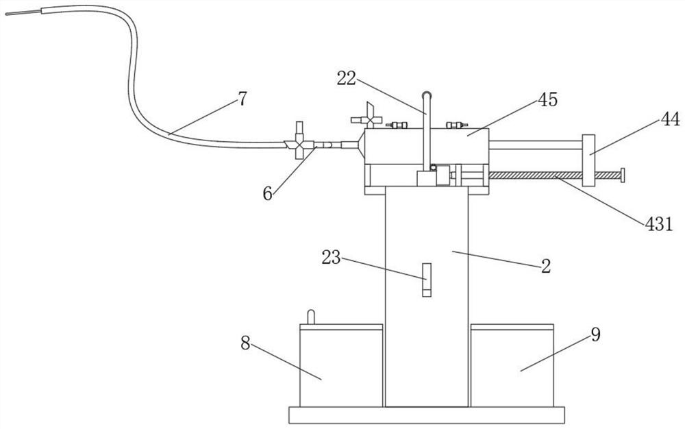 Anesthesia injection device capable of performing multipoint synchronous anesthesia