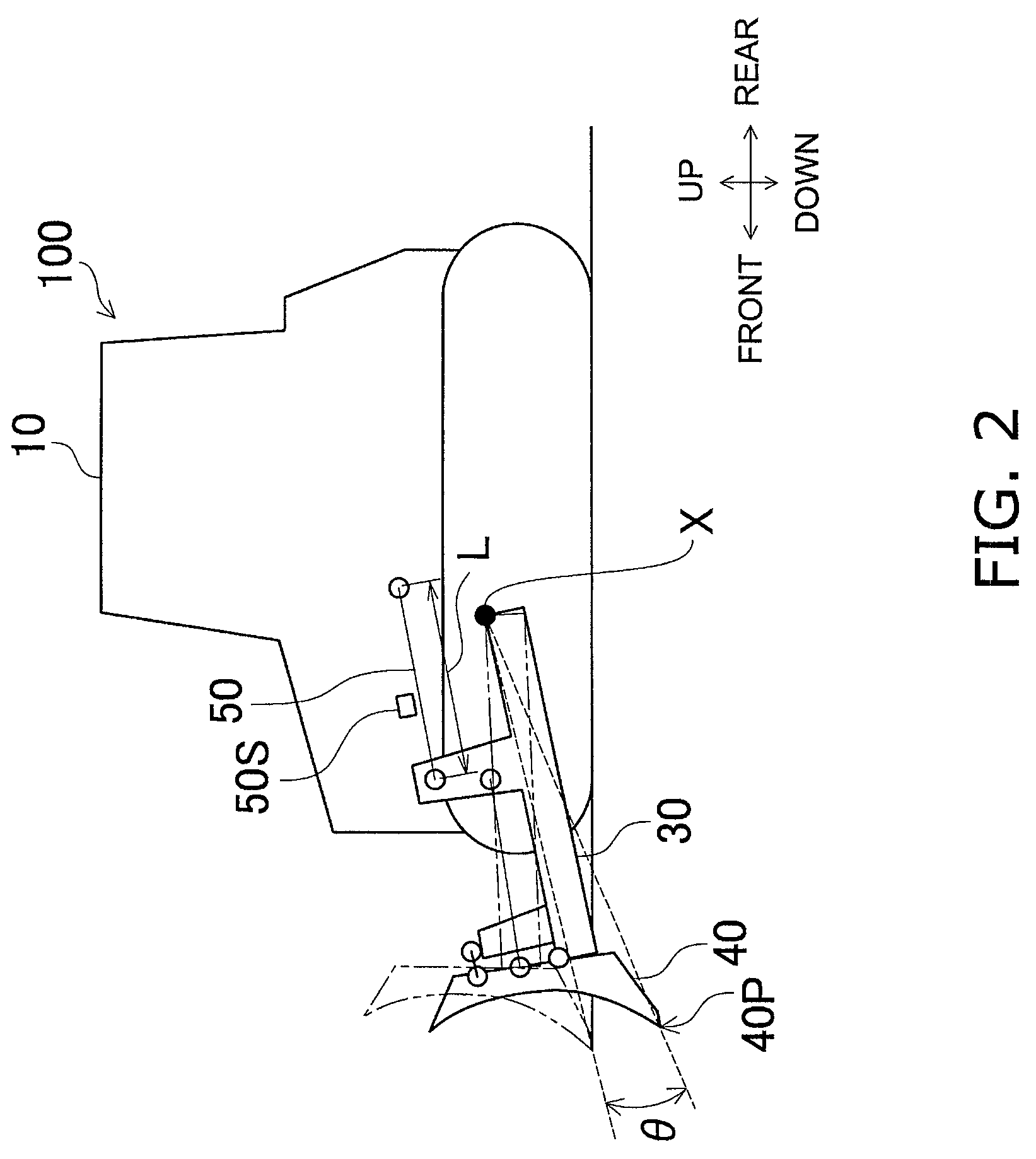 Blade control device, working machine and blade control method