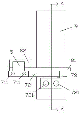 Hydraulically driven felling saw device for forestry and using method of hydraulically driven felling saw device for forestry