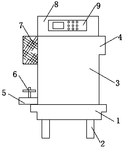 Stirring device for producing shampoo capable of preventing hair loss