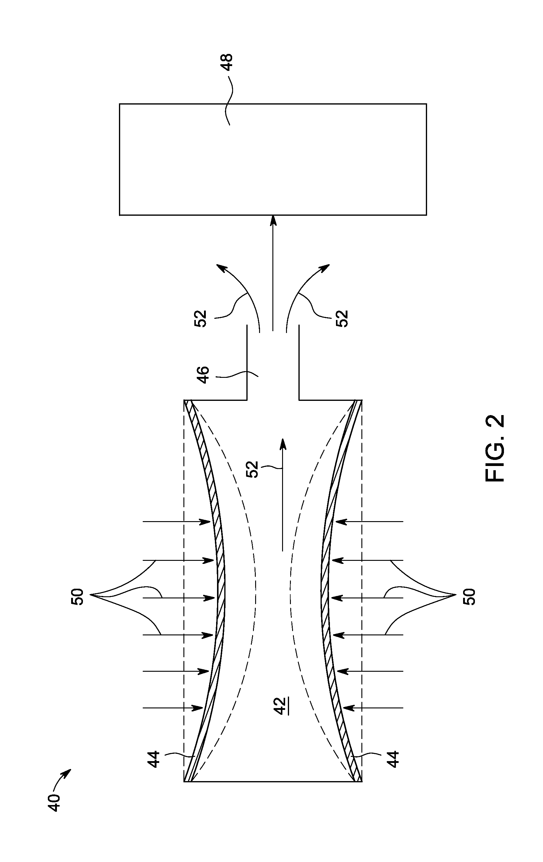 Synthetic jet packaging