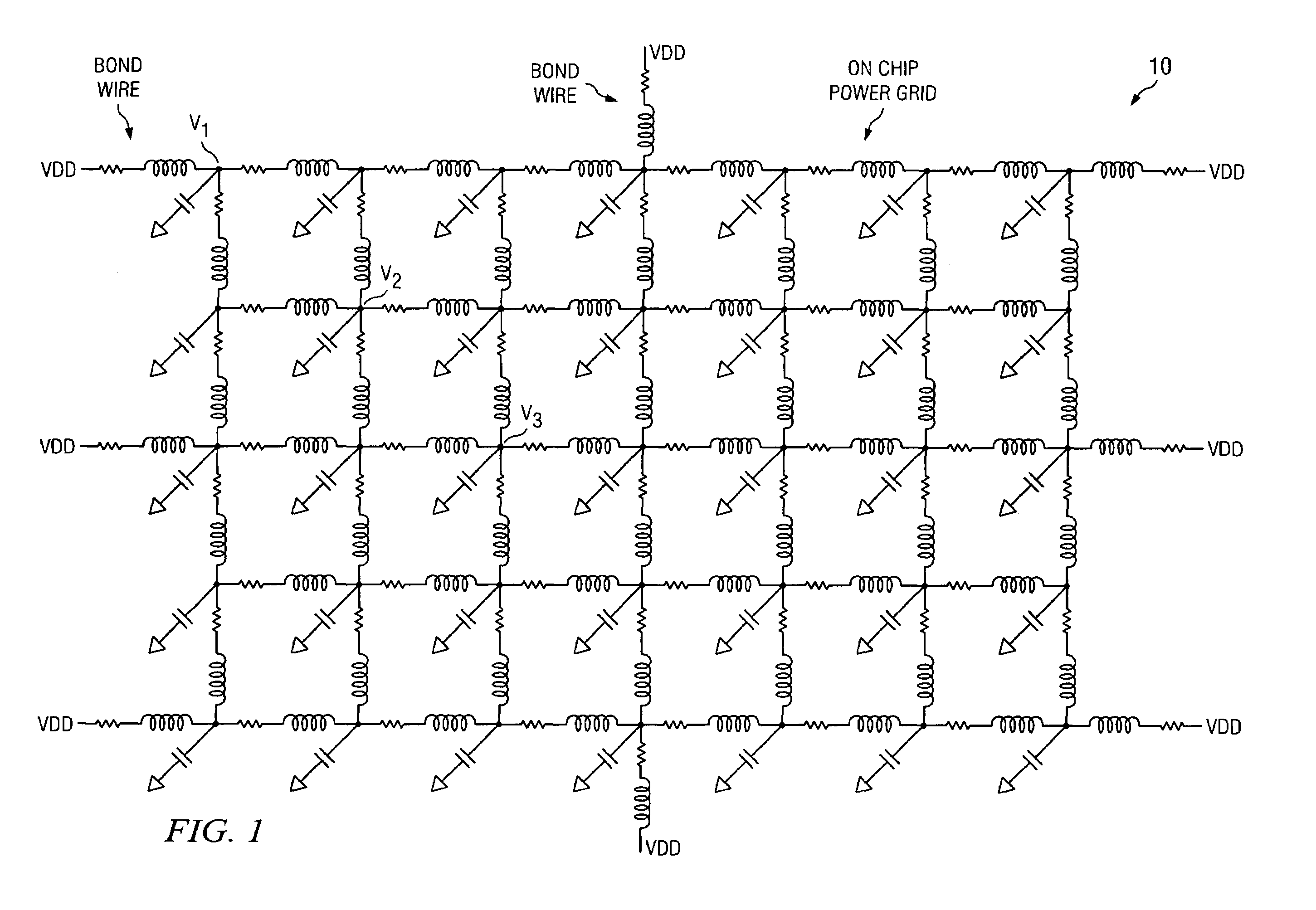 Timing closure for system on a chip using voltage drop based standard delay formats