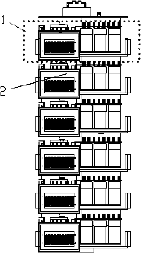 Air-cooled converter power module system