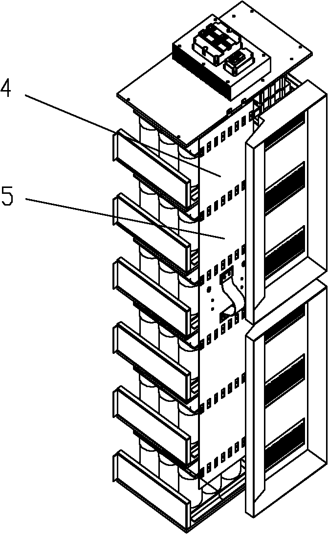 Air-cooled converter power module system