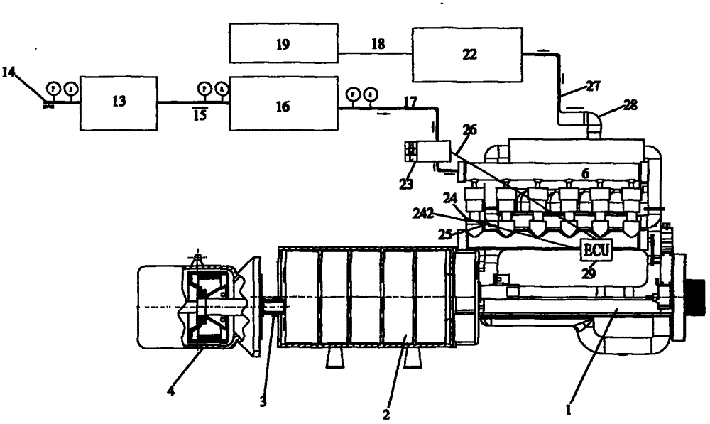 Two-stroke aerodynamic engine assembly