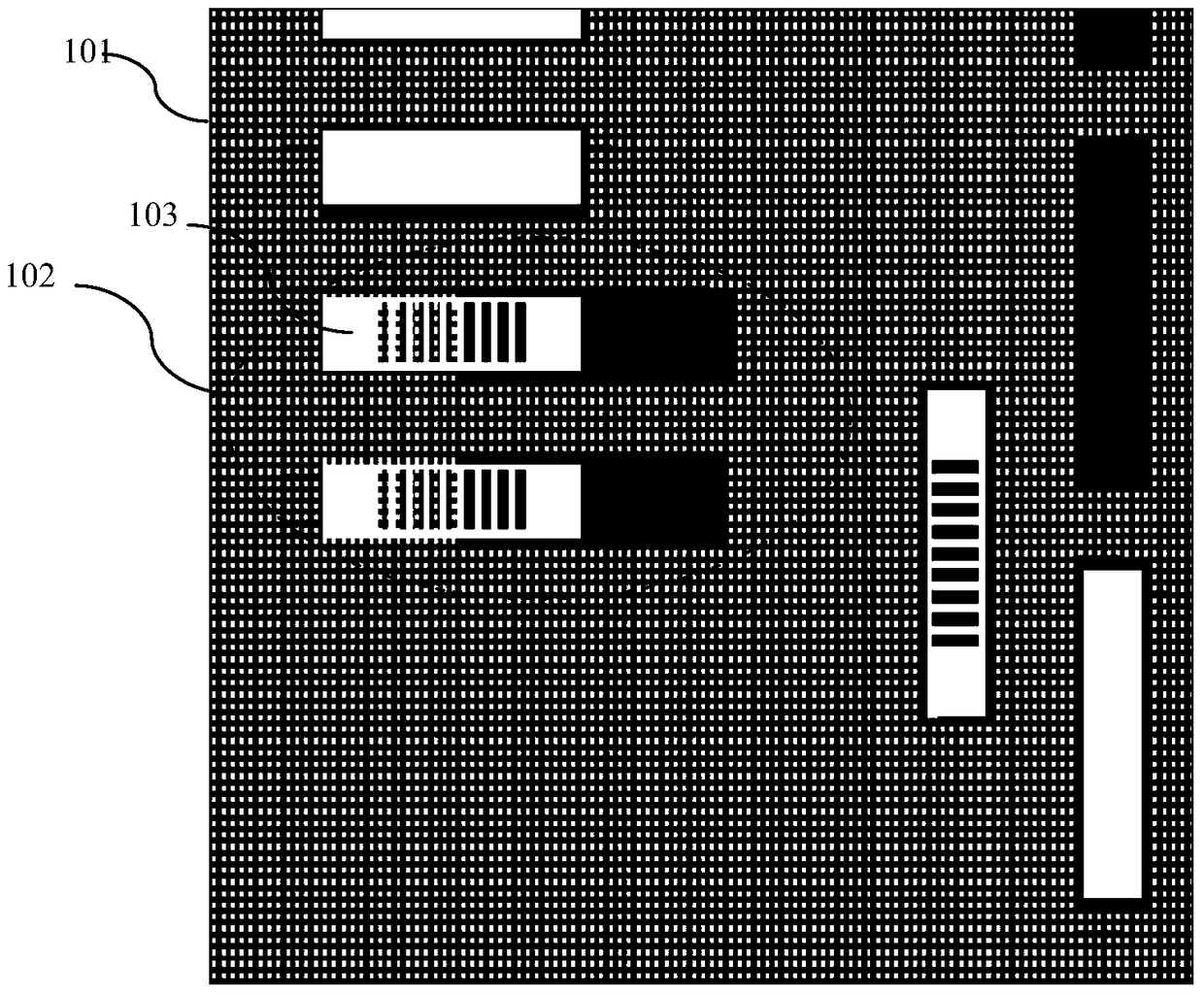 Searching Method of Feature Graphics of Layout in Mask Design